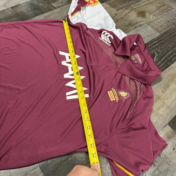 Queensland Maroons NRL Polo Shirt Size 2XL QLD Rugby League State Of Origin - Picture 5 of 14